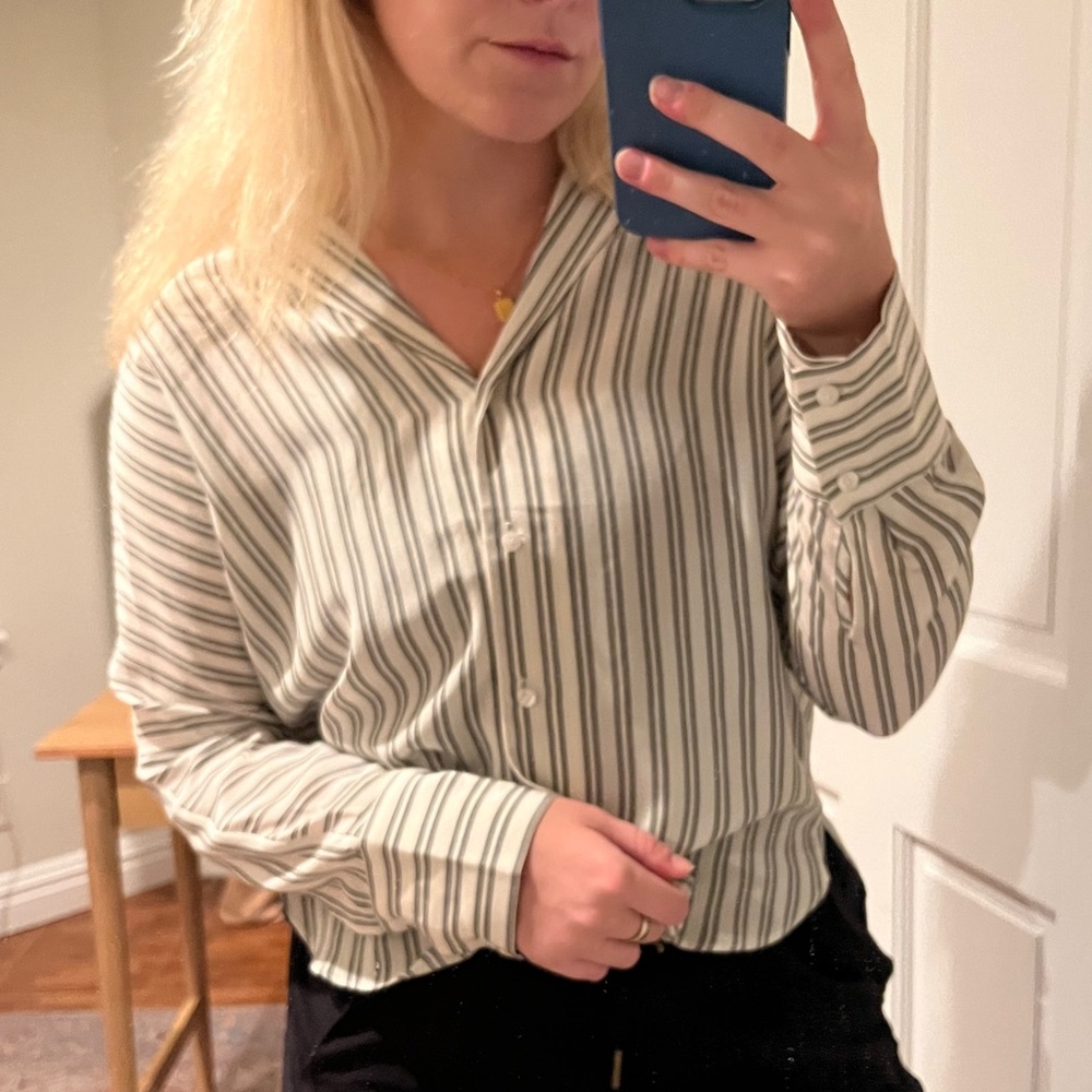 100% Silk Club Manaco Blouse